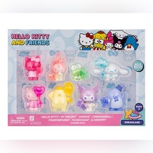 Jazwares Hello Kitty and Friends Dreamland 8-Pack- 2” Figures - Official Sanrio
